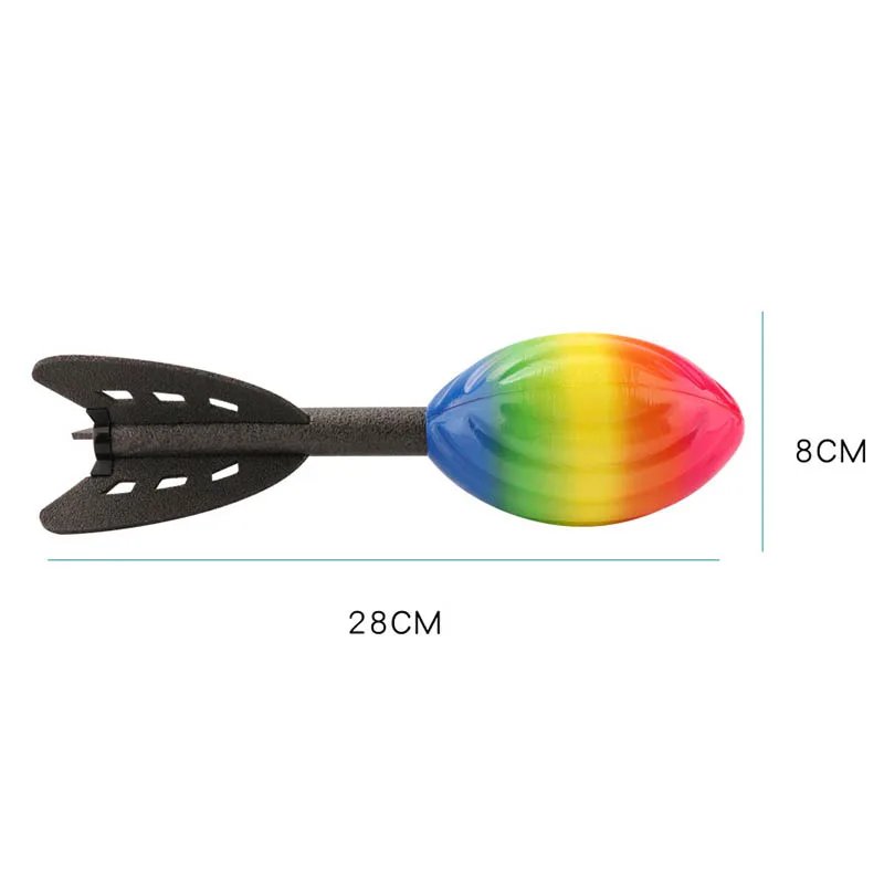 Hand Throwing Foam Rocket Toy