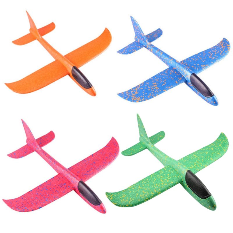 Outdoor Flying Bright Airplane
