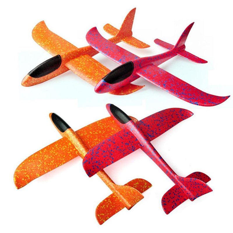 Outdoor Flying Bright Airplane