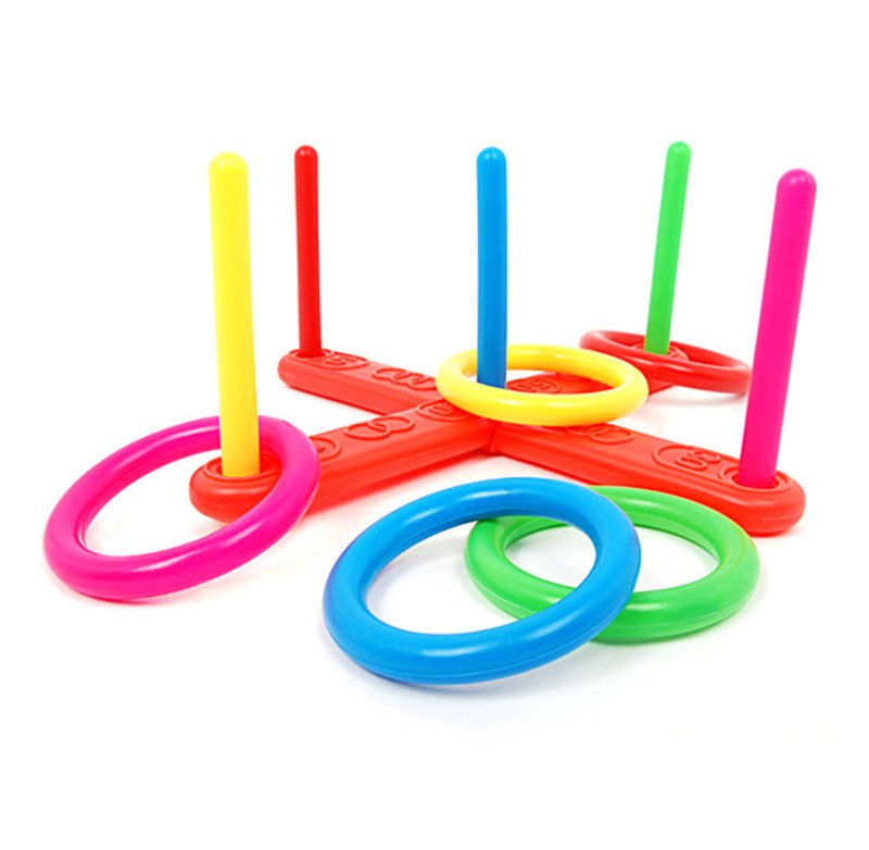 Hoop Ring Toss for Outdoor Playing