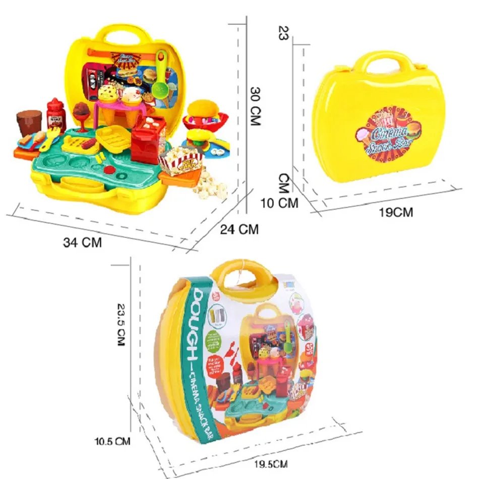 Polymer Clay Modeling Toys With Delicious Smell