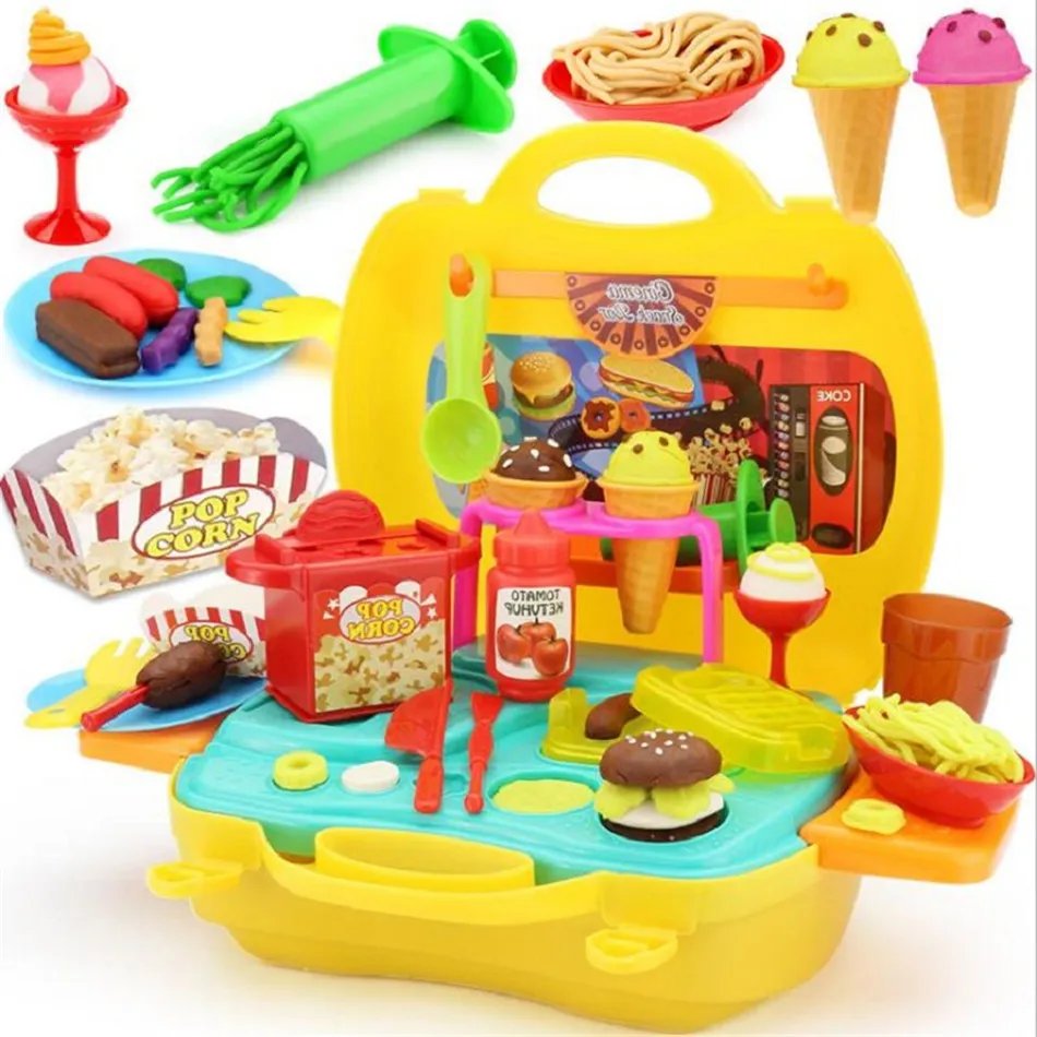 Polymer Clay Modeling Toys With Delicious Smell