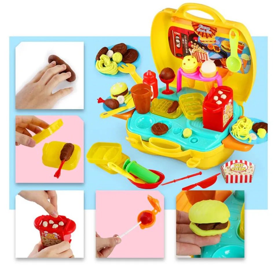 Polymer Clay Modeling Toys With Delicious Smell