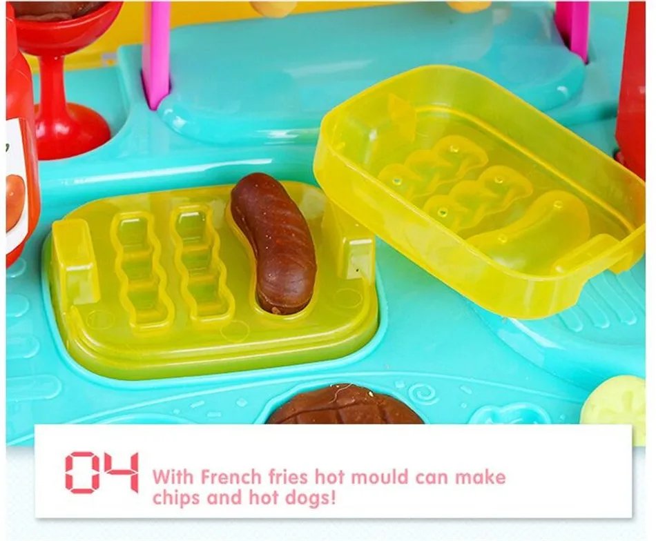 Polymer Clay Modeling Toys With Delicious Smell