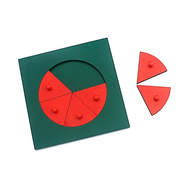 Children's Montessori Wooden Counting Circle Board