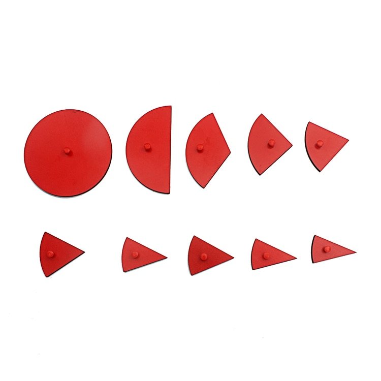 Children's Montessori Wooden Counting Circle Board