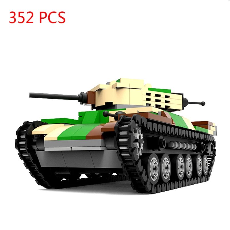 Japan Type 97 Medium Tank Building Blocks Kit