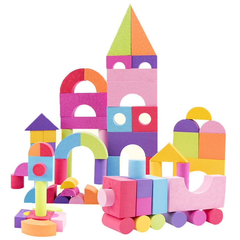 Early Education Soft Foam Building Blocks Set