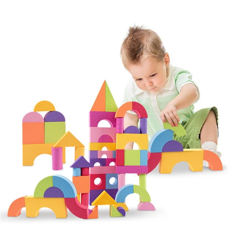 Early Education Soft Foam Building Blocks Set
