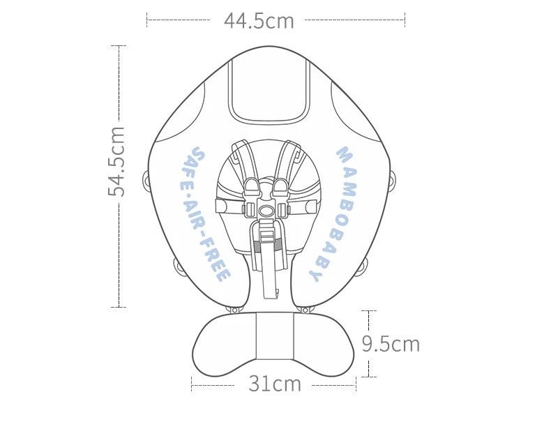 Baby Non-Inflatable Swimming Pool Ring