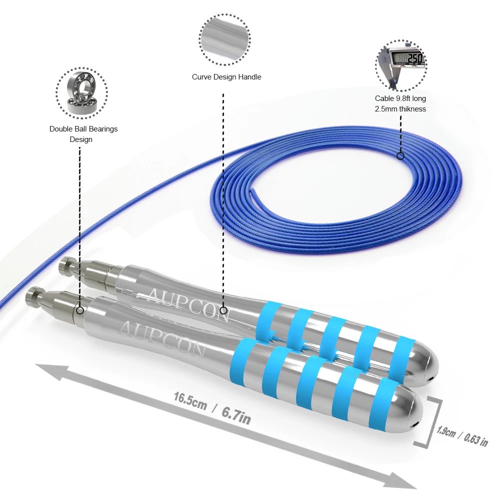 Self-Locking Speed Jump Rope