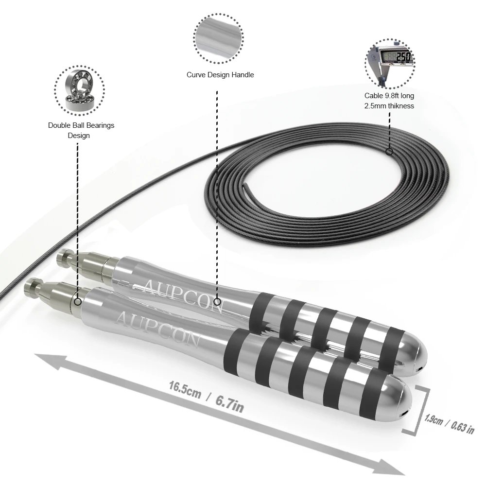 Self-Locking Speed Jump Rope